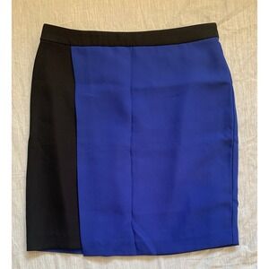 Forever 21 Pencil Skirt Women's Size Medium Blue Black
